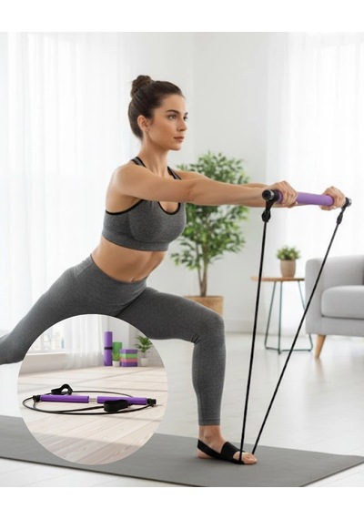 Mey İthalat Çok Amaçlı Pilates Bar Yoga Ve Fitness İçin Profesyonel Tasarım Çok Renkli