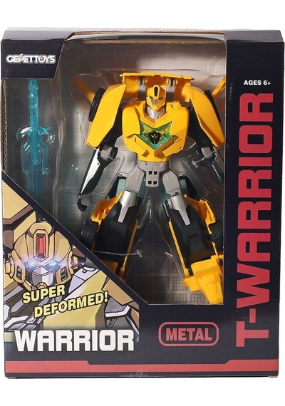 Lj1651 Metal Gövdeli Dönüşebilen Robot -gepettoys