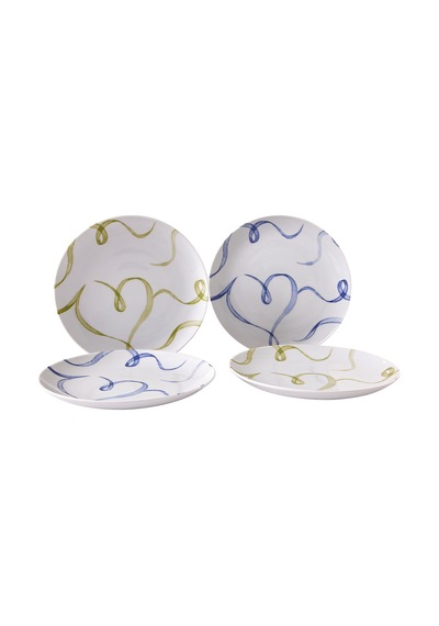 Kütahya Porselen Grazia 4 Parça 21 Cm Pasta Tabağı 447018