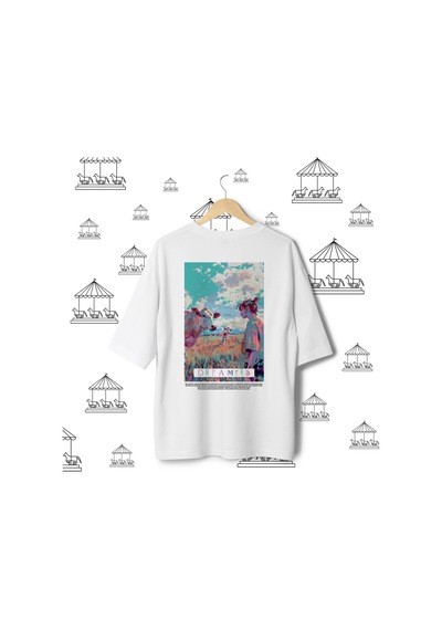 Dreamers Serisi No:13 T-shirt - Gri
