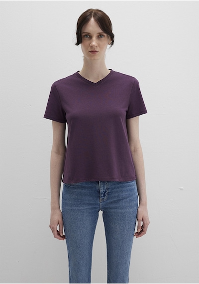Mavi - Mor Basic Tişört 1613536-70635 Mor