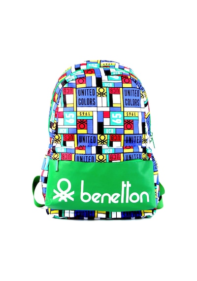 United Colors of Benetton Laptop Bölmeli Sırt Çantası 2 Bölmeli 76119 Çok Renkli