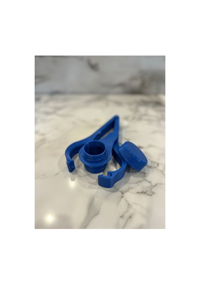 Kahve Torbası Klipsi - Poşet Ağzı Kapatma Klipsi, 3d Baskı Lacivert