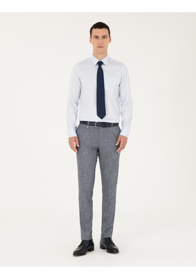Pierre Cardin Erkek Açık Mavi Gömlek Basic 50286106-vr003 Açık Mavi