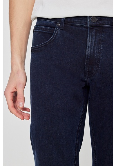 Lee Daren Straight Fit Düz Kesim Normal Bel Pamuklu Esnek Jean Denim Pantolon Lacivert
