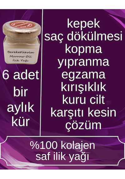 Bereketli Evim Saf İlik Yağı Sade İlik Yağı 6 x 40 G