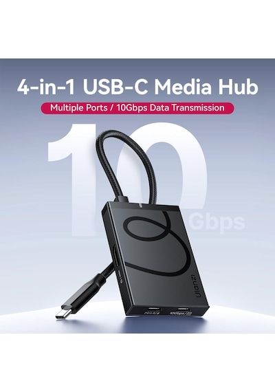 Ulanzi H1 4'ü 1 Arada Usb-c Medya Hub