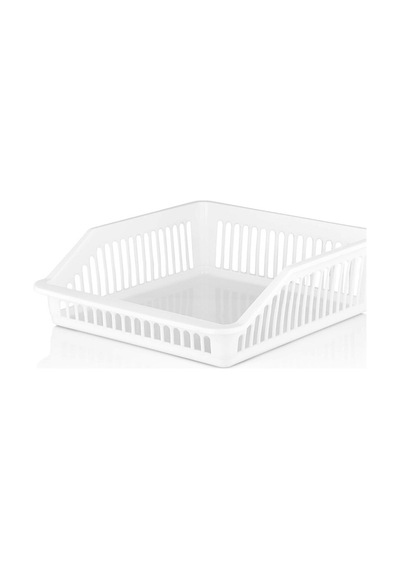 Buzdolabı Sepeti Dolap Içi Düzenleyici Sepet Organizer Geniş Beyaz Plastik Beyaz Tr Diğer
