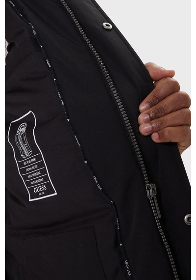 Guess Erkek Parka M5bl2g W2712 Jblk Siyah Siyah