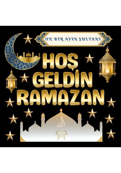 Hoş Geldin Ramazan Ev Okul Duvar Süsü