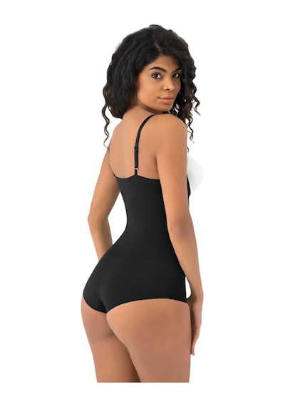 Uniquetrenders Kadın Lazer Kesim Ve Toparlayıcı Göğüs Altı Askılı Body Korse 3'lü Set Siyah