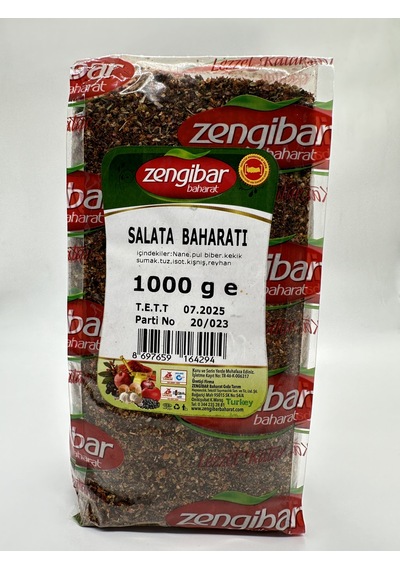 Zengibar Salata Baharatı 1 KG