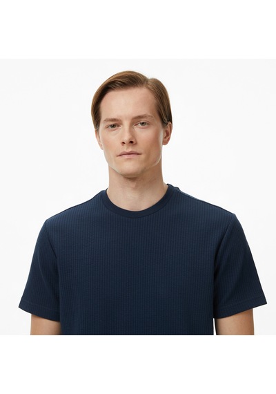Nautica Erkek Lacivert Regular Fit T-shirt Düz V55318t Lacivert