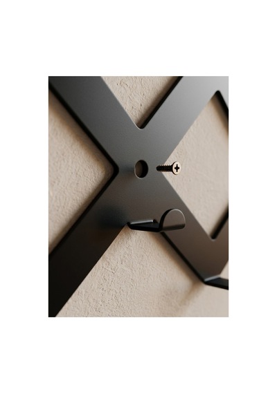 Zikzak Metal Duvar Askılığı - Modern Dekoratif Çoklu Portmanto, Antre, Koridor Ve Ofis Askısı Diğer