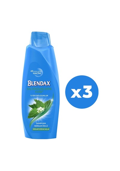 Blendax Isırgan Özlü Dökülme Karşıtı Şampuan 3 x 470 ML