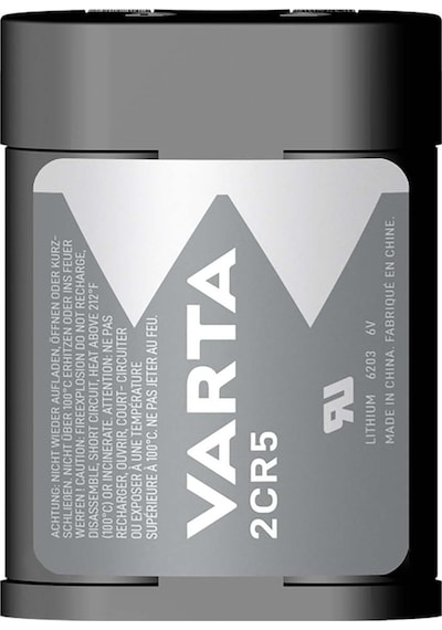 Varta 2cr5 Lityum 6 Volt Fotoğraf Makinesi Pili 06203 2 Cr 5 2-cr-5 2 Cr5 2-cr5 2cr-5 2cr5m Dl245 El2cr5