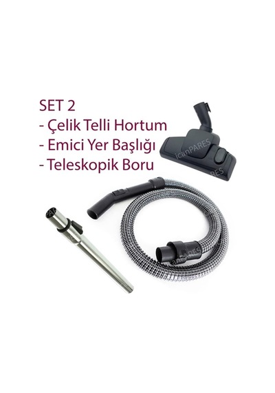Beko Uyumlu Trb 5986 B Süpürge Hortumu Başlığı Fırçası Borusu