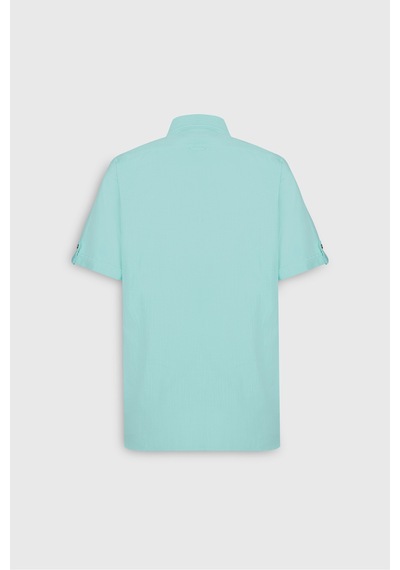 AC&Co / Altınyıldız Classics Erkek Mınt Comfort Fit Düğmeli Yaka %100 Pamuk Flamlı Kısa Kollu Casual Gömlek 4A2022200132MINL Mint AC&Co / Altınyıldız Classics Erkek Mınt Comfort Fit Düğmeli Yaka %100 Pamuk Flamlı Kısa Kollu Casual Gömlek 4A2022200132MINL Mint