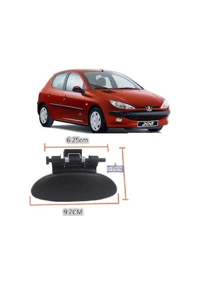 Torpido Kapak Acma Mandalı Yaylı Peugeot 206 1997- 8218C8-8218Q2-