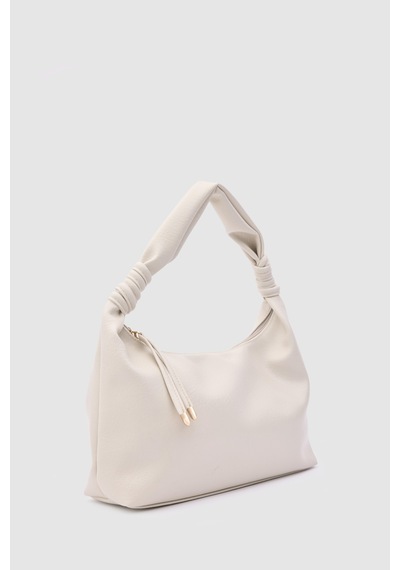 Shule Bags Harlow Owal Omuz Çantası Krem Krem