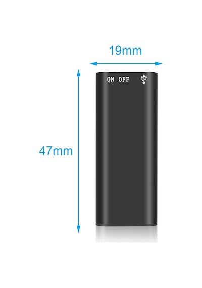 16 Gb USB Profesyonel Dinleme Cihazı Ortam Ses Kaydedici Yeni V.