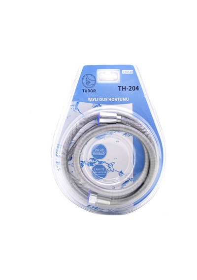 Yaylı Metal Duş Hortumu 150cm Vakumlu Ambalaj 5570