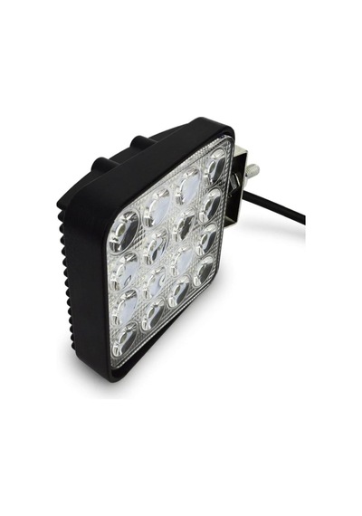 4 Adet 16 Ledli Off Road Çalışma Ve Sis Lambası 48watt 12 & 24 Vo Standart