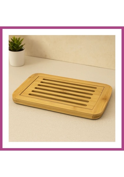 Gees Global Bambu Kesim Panosu 21x36 Cm Hazneli, Izgaralı Gbzs