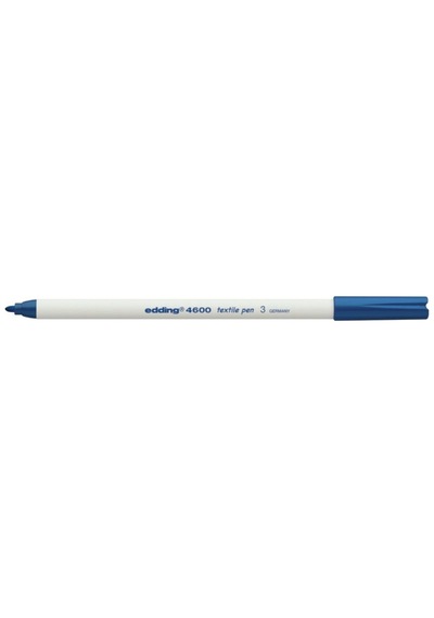Edding 4600 Tekstil Kalemi Blue