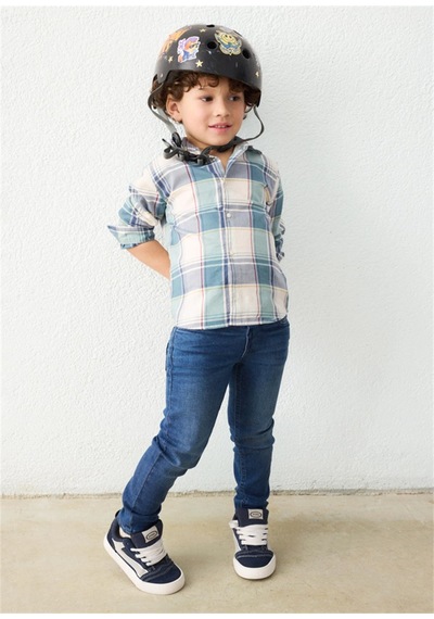 Mayoral Erkek Çocuk Basic Slim Fit Kot Pantolon Lacivert 504