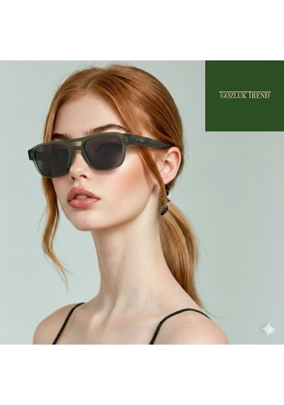 Morlin Bron Mb1801 C02 54-20-145 Unisex Güneş Gözlüğü Yeşil