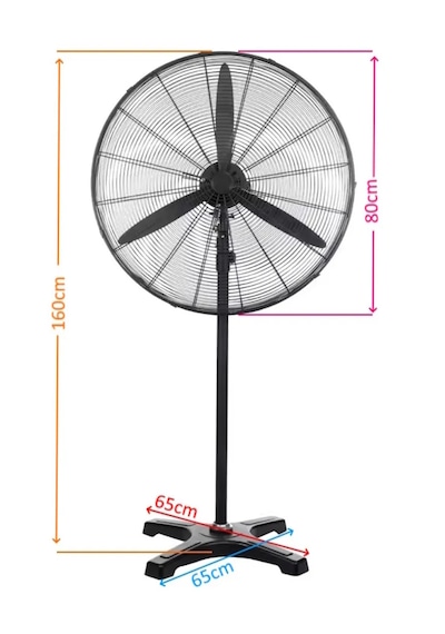 Ventus Ayaklı 30" Vantilatör Uzaktan Kumandalı 200 W Güçlü Motor