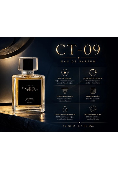 Calius Tibec Ct-09 Erkek Parfüm EDP 50 ML