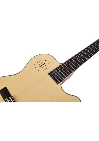 Tayste Cg-100eq Natural Silent Elektro Klasik Gitar