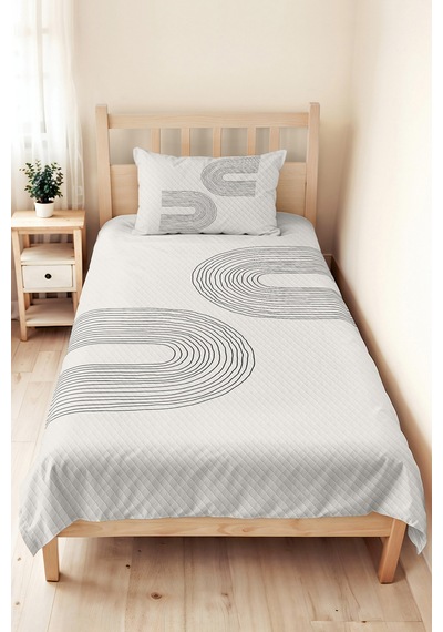 Geometrik Beyaz Genç Odası Tek Kişilik Pike Takımı - Modern Siyah 160x220 Cm Kapitone Yatak Örtüsü Kremamsı Kâğıt Sırları Geometrik Beyaz Genç Odası Tek Kişilik Pike Takımı - Modern Siyah 160x220 Cm Kapitone Yatak Örtüsü Kremamsı Kâğıt Sırları