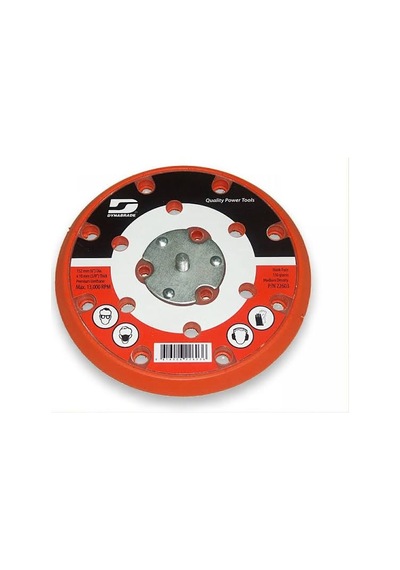 Dynabrade 22603 152Mm 6" Hivac, Hook-Face Disc Pad Med. Density