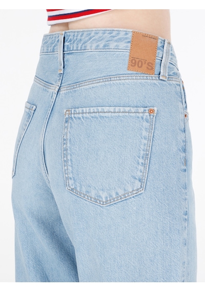 Colin's Colins 970 Berry Normal Kesim Yüksek Bel Geniş Paça Mavi Kadın Jean Pantolon Cl1069450 Q1.v1 Dn43398 Denim