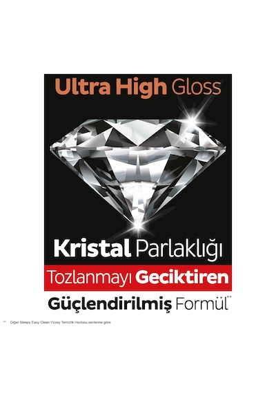 Sleepy Easy Clean Süperstar Yüzey Temizlik Havlusu Mendili Begonvil+frezya+şakayık 6x100 600 Yaprak Beyaz