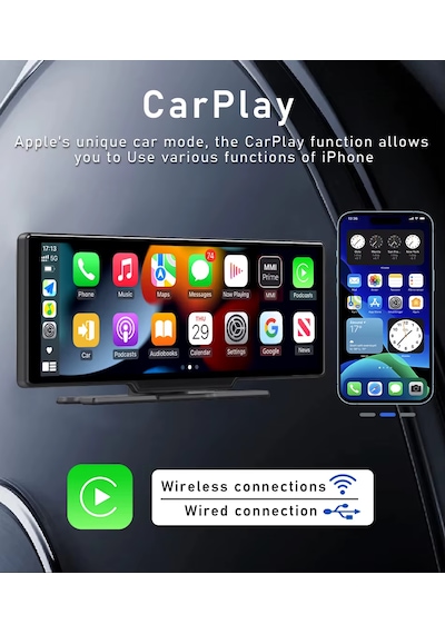 Techtic Kablosuz Tak Çalıştır 9.3inç App Carplay