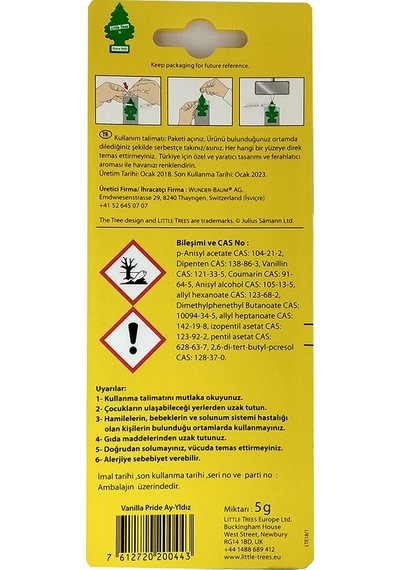 3 Adet Car Freshner Asma Koku Ay Yıldız