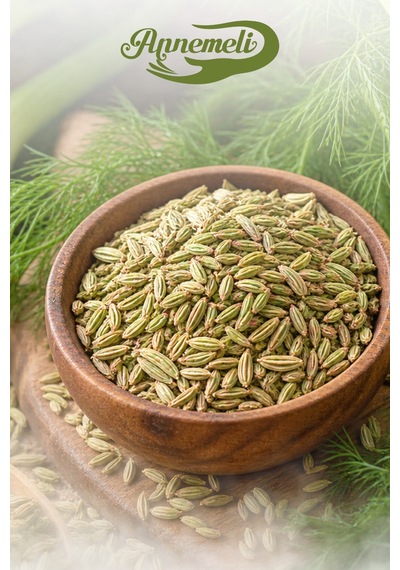 Rezene 250 Gr Tane Rezene Tohumu, Kurutulmuş Rezene, Aromatik Bitki Çayı Ve Baharat