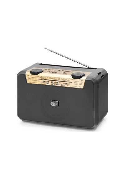 Fepe Fp397s Bluetooth Fm Radyo Usb Tf Aux Solar Şarjlı Çift Led Aydınlatmalı Taşınabilir Kamp Hoparlör