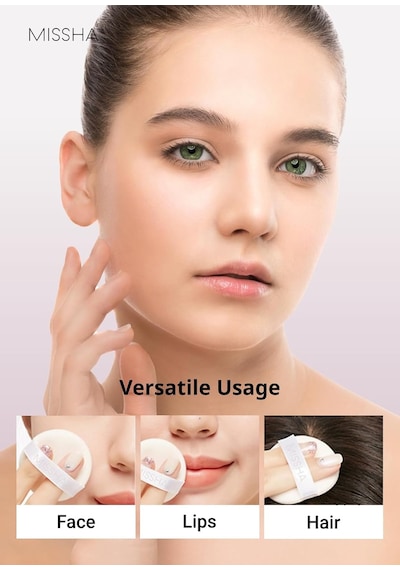 Aydınlık Ve Canlı Görünüm Sunan Ultra Hafif Sıkıştırılmış Pudra 8g Airy Pot Pressed Powder Pink Diğer