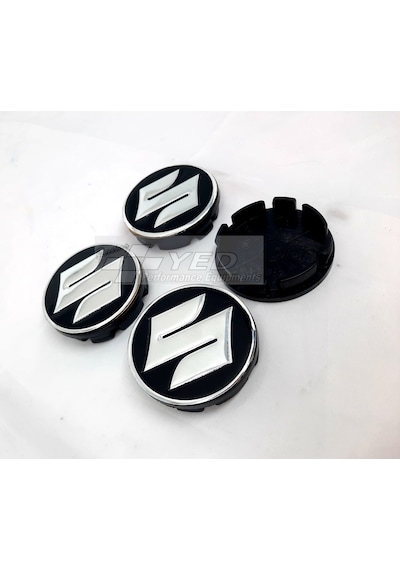 Jant Göbeği Suzuki 55/52 52Mm Yuva 4'Lü Set Siyah