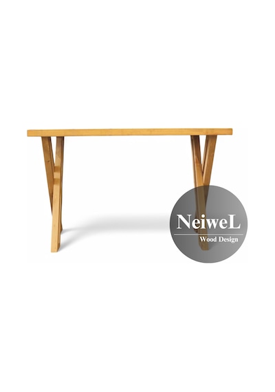 Neiwel Adel Doğal Ahşap Toplantı Masası x 80 x 200 Açık Ceviz