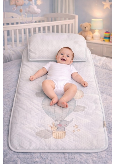 My Baby Kumsal Alt Açma Kapitone Hello Elephant Desenli Beyaz 65198 Beyaz My Baby Kumsal Alt Açma Kapitone Hello Elephant Desenli Beyaz 65198 Beyaz