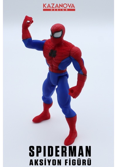 Kazanova Design Spiderman Aksiyon Figürü 13 Cm