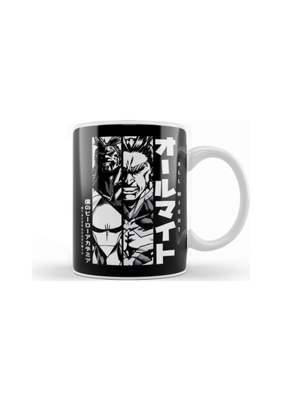 All Might My Hero Academia Manga Panel Kupa Bardak Porselen Karışık