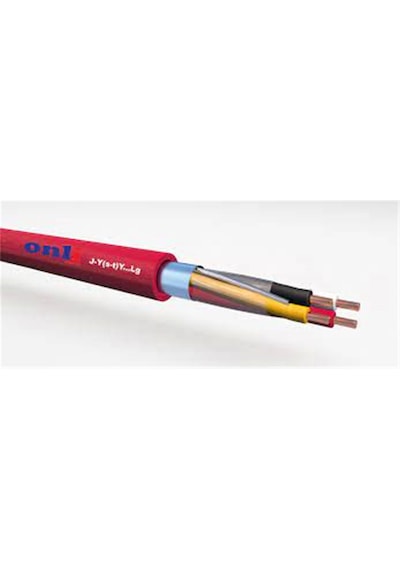 Onli On-0108 1x2x0,80mm J-y St Y...LG Uyumlu Cca 100 Metre Yangın Alarm Kablosu