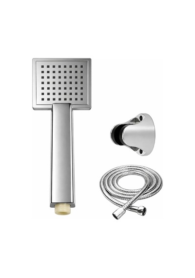 Banyo Duş Başlığı Set Krom Şık Tasarım Moder Tasarım Gri Eva Diğer
